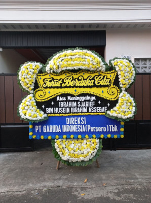 Papan Bunga Duka di Mendoyo