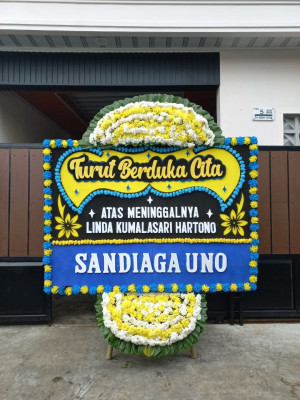 Papan Bunga Duka di Mendoyo